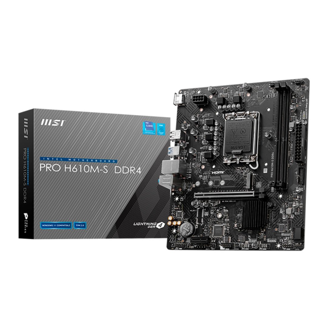 PLACA MADRE MSI H610M-S S/V/L DDR4 — HILAX.PE Camaná