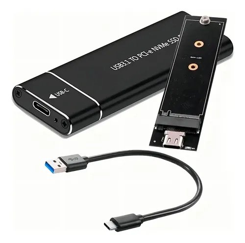 CASE DISCO SOLIDO ALUMINIO NVME M.2 USB 3.1 ITEAM-5794
