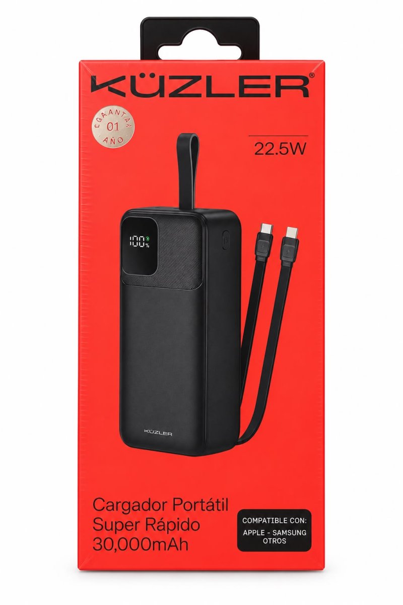 POWER BANK NOARK-101 KUZLER 22.5W 30.000MAH — HILAX.PE Camaná